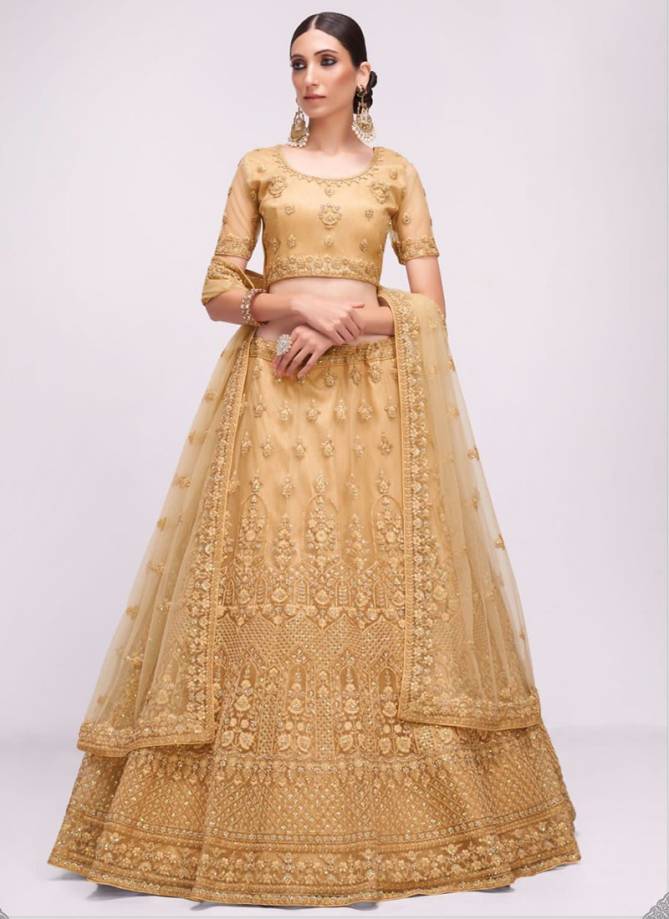 Bridal Heritage 3 Alizeh Exclusive Net With Silk Wholesale Lehenga Choli Collection
